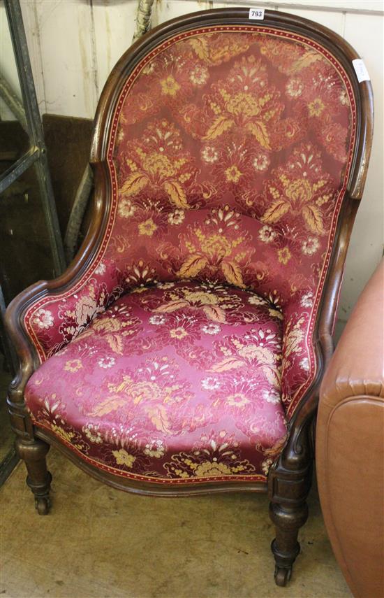 Victorian crinoline chair